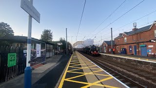 44871 and 47826 and 47802 coming past ChesterleStreet on “ The Hadrian” Railtour [upl. by Erdried]