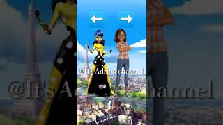 Miraculous Ladybug Who is Strongest LadybugAdrien short Edit [upl. by Eillah]