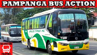 SAN FERNANDO CITY PAMPANGA BUS ACTION  LAZATIN BLVD CORNER JOSE ABAD SANTOS AVENUE [upl. by Norry]