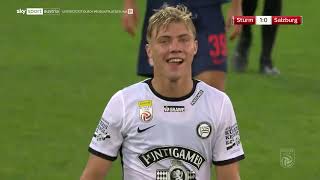 Sturm Graz 21 Red Bull Salzburg  Austrian Bundesliga Highlights [upl. by Leasa]