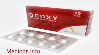 ScoxyD3 tablet uses benefit side effects in Urdu  Ossein mineral complex Vitamin D tablet [upl. by Gery]