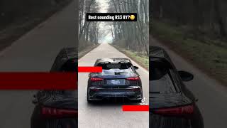 Audi rs3 sound tiktok viralvideo [upl. by Day]