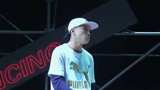 SHARK BOMB 腾仔 vs LEEGO 成立果  POPPING TOP 16  KOD12 [upl. by Ahsenre558]