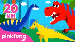 🦖 Mix  Dinosaurier lied  Dinosaurier von A bis Z  Dinosaurier Lieder  Pinkfong Lieder für Kinder [upl. by Zenger]