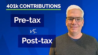 401k Contributions Pretax vs Posttax [upl. by Akinihs58]