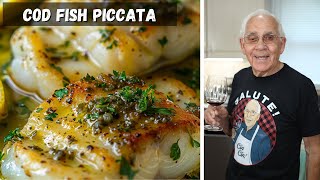 Cod Fish Piccata by Pasquale Sciarappa [upl. by Wilber]