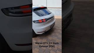 Macan GTS 29 stock exhaust with PSE option [upl. by Nani]