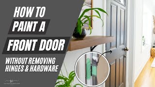 How To Paint A Front Door [upl. by Hnahk]