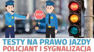 👮‍♀👮‍♂🚦🚥Pytania egzaminacyjne na prawo jazdy 2021👮‍♀👮‍♂🚦🚥 Sygnały policjanta i sygnalizacja [upl. by Oremo366]