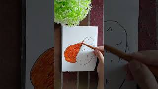 Patato reverse video trendingshorts youtubeshorts drawing art drawingtutorials [upl. by Lada]