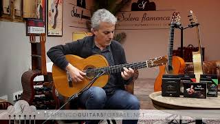 Gerundino Fernández 1976 flamenco guitar for sale played by Pedro Javier González [upl. by Eedia]