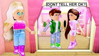 I Spent 24 Hours In My HATERS Mansion And My BOYFRIEND Was There Roblox [upl. by Eiaj]