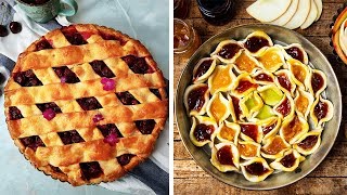 15 of the Most Creative Pie Crust Designs Instagram Worthy Desserts by So Yummy [upl. by Oirasec]