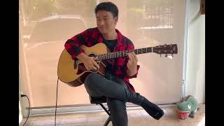 Kashmir on One Guitar  Marcin Fingerstyle Acoustic Guitar covered by Phan Anusarnsunthorn [upl. by Hawger592]