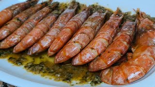 Langostinos al horno con ajo y perejil¡Un sabor irresistibleNunca probara langostinos tan sabrosos [upl. by Anstice210]