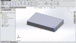 Practical Sweep Application in SolidWorks [upl. by Diahann67]