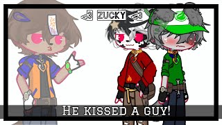 He Kissed A Guy  Zucky Skit  Paw Patrol Gacha AU  Chaotic Person [upl. by Bravin508]