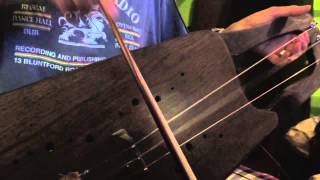 Selfmade Tagelharpa Jouhikko Talharpa SelfBuilt Test 2 [upl. by Sicard]