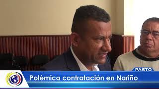 CNCNoticiasPasto Polémica contratación en Nariño [upl. by Eduardo]