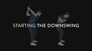 How to Use the Lower Body amp Ground Forces to Start the Downswing  with LarryCheungGolf [upl. by Ahsert]