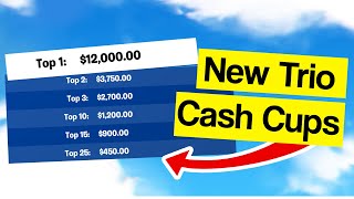 Fortnite Just Announced Trio Cash Cups [upl. by Shermy]