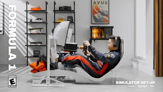 My Ultimate F1 Racing Simulator Gaming Setup [upl. by Skilken]