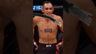 🤕The most BIZARRE injury in UFC history 😥 ufc mma [upl. by Aissert]