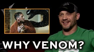 Getting Venom right was important to Tom Hardy [upl. by Ytsirhk]