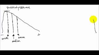 Skewed Distributions and Mean Median and Mode Measures of Central Tendency [upl. by Perreault]