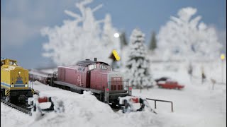 DIY Winter Wonderland Building a Snowy Model Railway Landscape [upl. by Yeltihw]