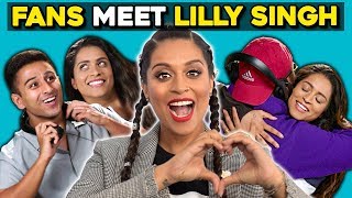 Generations React To And MEET Lilly Singh [upl. by Mason894]