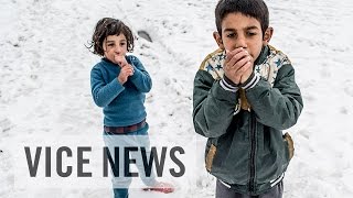 Freezing and Fighting for Aid Syrian Refugees in Lebanon [upl. by Hilaria]