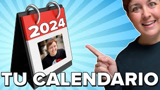 CREA los mejores CALENDARIOS personalizados GRATIS [upl. by Nimzzaj]