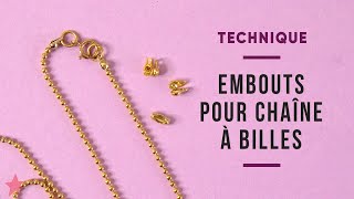 TECHNIQUE  Comment fermer une chaîne à billes [upl. by Farah608]