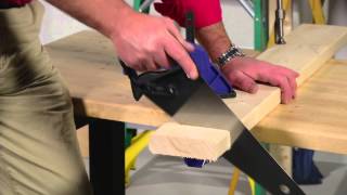 How To Use Hand Saws  Ace Hardware [upl. by Remos]