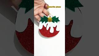 Christmas 🎄 Decoration short ytshorts glittersheetcraft christmascrafts christmasornaments [upl. by Kwarteng]