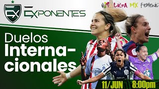 Exponentes Ep38 Rayadas y Chivas reciben a Milán y Barcelona amistosointernacional [upl. by Welles]