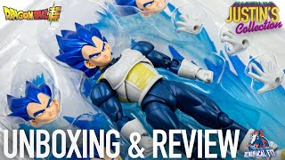 Vegeta Super Saiyan Blue Evolution Dragon Ball Super Demoniacal Fit Unboxing amp Review [upl. by Yebloc668]