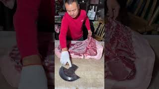 Pork cut  The best piece of meat  Slicing Pork  fresh pork pig Nov 15 [upl. by Cleaves]