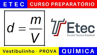 Vestibulinho ETEC 2025 🎯 Correção da Prova de QUÍMICA etec 2024 BoraETEC [upl. by Pietro86]