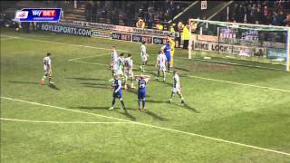 HIGHLIGHTS Yeovil 01 Ipswich Town [upl. by Lacey]