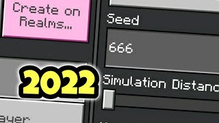 Playing The 666 Seed In 2022 Minecraft 119 [upl. by Atnahsa315]