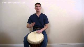 Djembe Lesson Melodies In Tones [upl. by Oiuqise112]