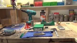 Reloading 160 grain round nose 3030 bullets  HD [upl. by Annaiv]