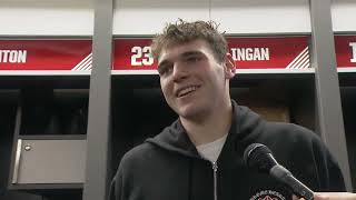 Donovan Clingan Postgame Interview  Portland Trail Blazers 114 Atlanta Hawks 110 [upl. by Gosnell]