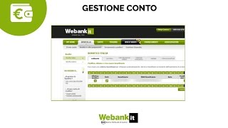 Conto Webank  Come fare un bonifico gratuito [upl. by Feledy990]