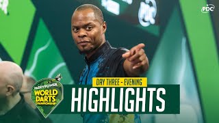 THE NEW MAN IN TOWN Day Three Evening Highlights  202425 Paddy Power World Darts Championship [upl. by Fredenburg]