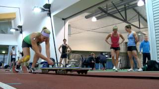 Australian Skeleton racers train at AIS Camp [upl. by Murrah462]