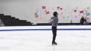 Leo Ha  Novice Men Free Skate  2025 Eastern Sectional Singles Final [upl. by Claud]