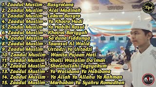 Kumpulan Sholawat dan Syair Zaadul Muslim [upl. by Southworth]